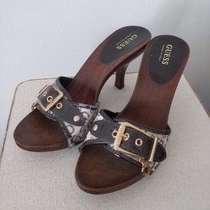 Guess Y2K Mules - Size 5 1/2